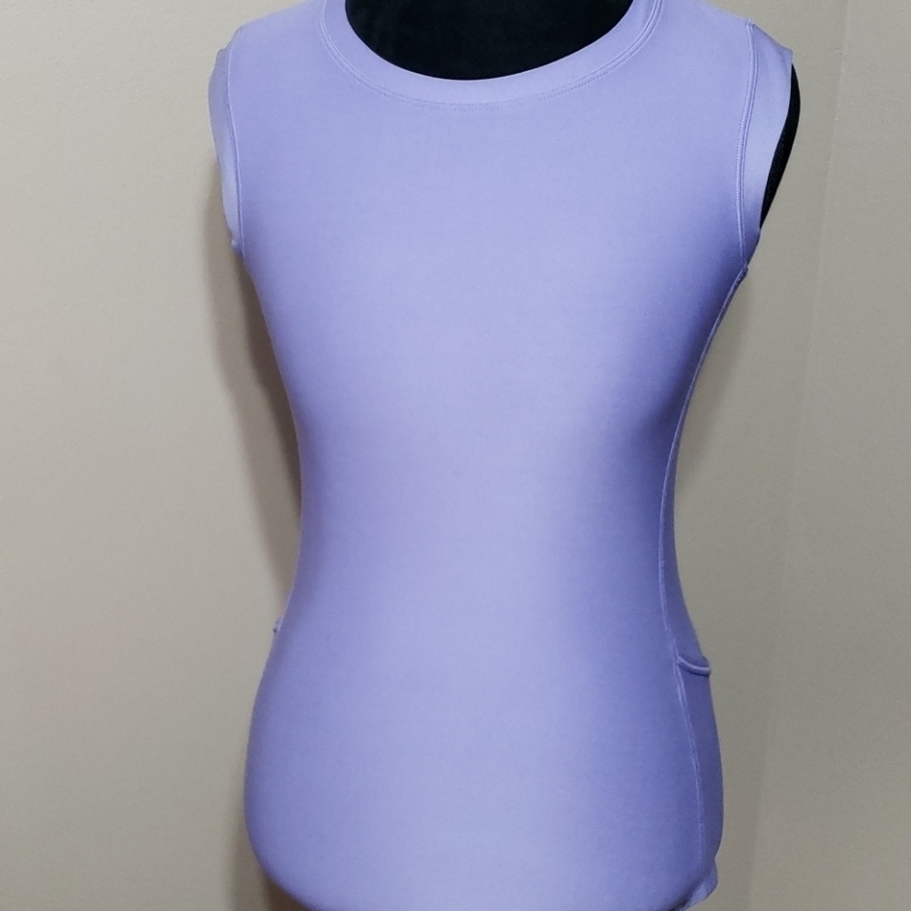 Nike lavender running tank top euc dri-fit